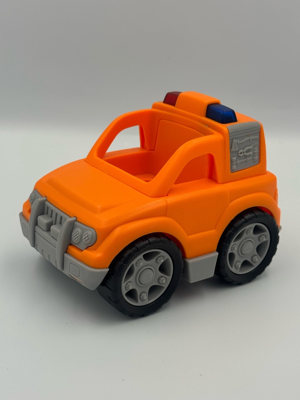 Playgo On The Go Road Recovery Mini Car Orange Tow Truck Rescue Toy Vehicle